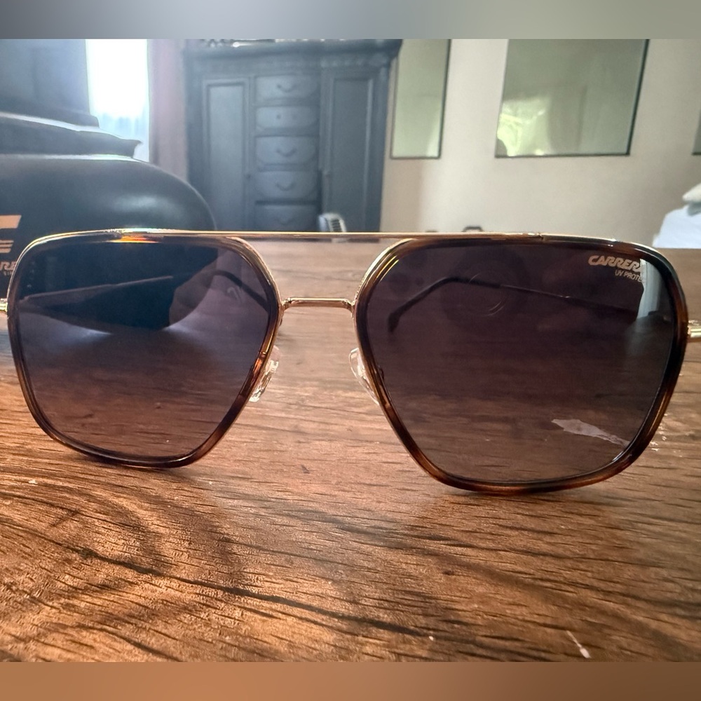 Carrera Gold Frame Sunglasses